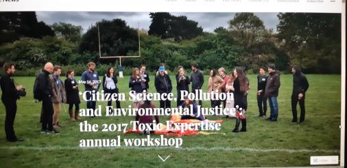 AEJI director Carmit Lubanov at the 2nd annual conference of Environmental Justice Warwick UK AEJI recommendation